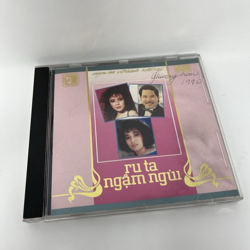 Ngoc Lan Kieu Nga Vu Khanh Ru Ta Ngam Ngui Giang Ngoc Vietnamese Music CD Rare